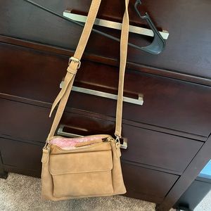 Tan Crossbody Bag